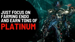 THE BEST MISSION TO FARM ENDO AND EARN LOTS OF PLATINUM AT THE SAME TIME | WARFRAME