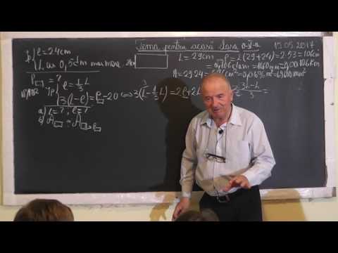 1/2 1506 Aria Perimetrul Dreptunghi Patrat Unitati de masura pentru lungime si suprafata - Clasa 5