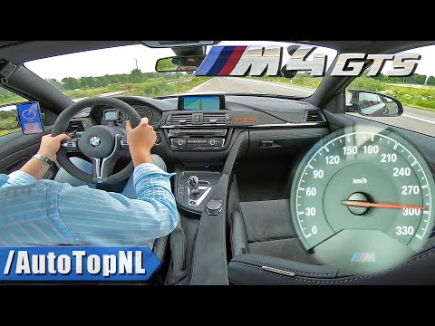 BMW M4 GTS *300km/h* on AUTOBAHN [NO SPEED LIMIT] by AutoTopNL