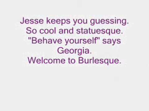 Cher - Welcome To Burlesque (Lyrics)
