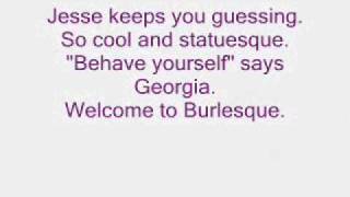 Cher - Welcome To Burlesque (Lyrics)