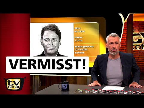 Aktenzeichen XY: Vermisst! Wo ist Rudi Cerne?!| TV total