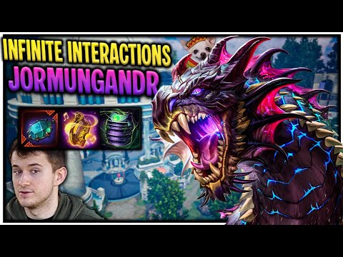 NEW JORMUNGANDR IN SMITE 2 HAS INFINITE INTERACTIONS!