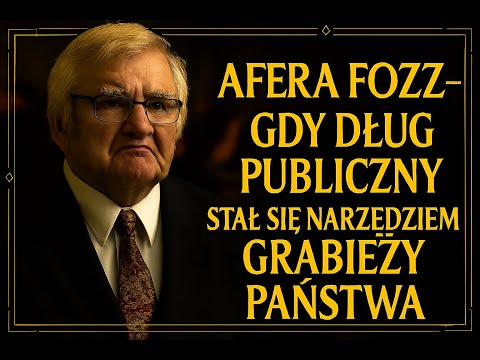 💣 Afera FOZZ — Gdy dług publiczny stał się narzędziem grabieży państwa