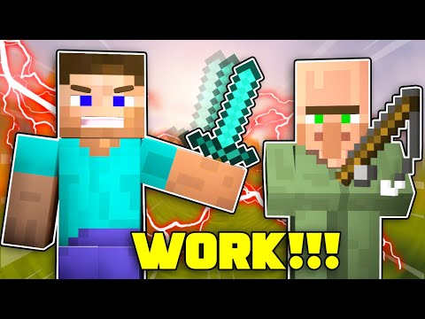 Gloomless - SO I MADE EVERY VILLAGER WORK FOR ME IN MINECRAFT...