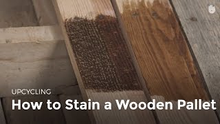 How to Stain Wood | Upcycling