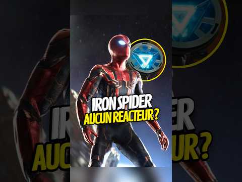 POURQUOI le costume de Spider-Man n'a-t-il pas de réacteur ARK ? #spiderman #onregardequoi #tonystar
