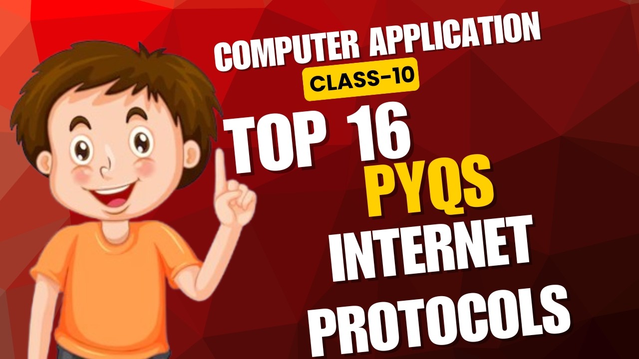 Internet Protocols PYQs | Computer Application | Nandesh_Kumar#class9 #class11 #class12 #class 10