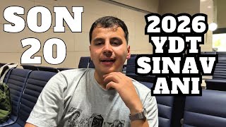 2026 YDT SON TAVSİYELER VEE SINAV ANI STRES YÖNETİMİ