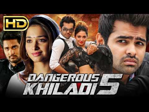 Dangerous Khiladi 5 - Best Romantic Hindi Dubbed Full Movie | Ram Pothineni & Tamannaah Bhatia |
