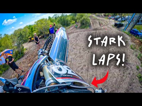 How A Pro Supercross Racer Learns A New Track! // Raw GoPro Laps