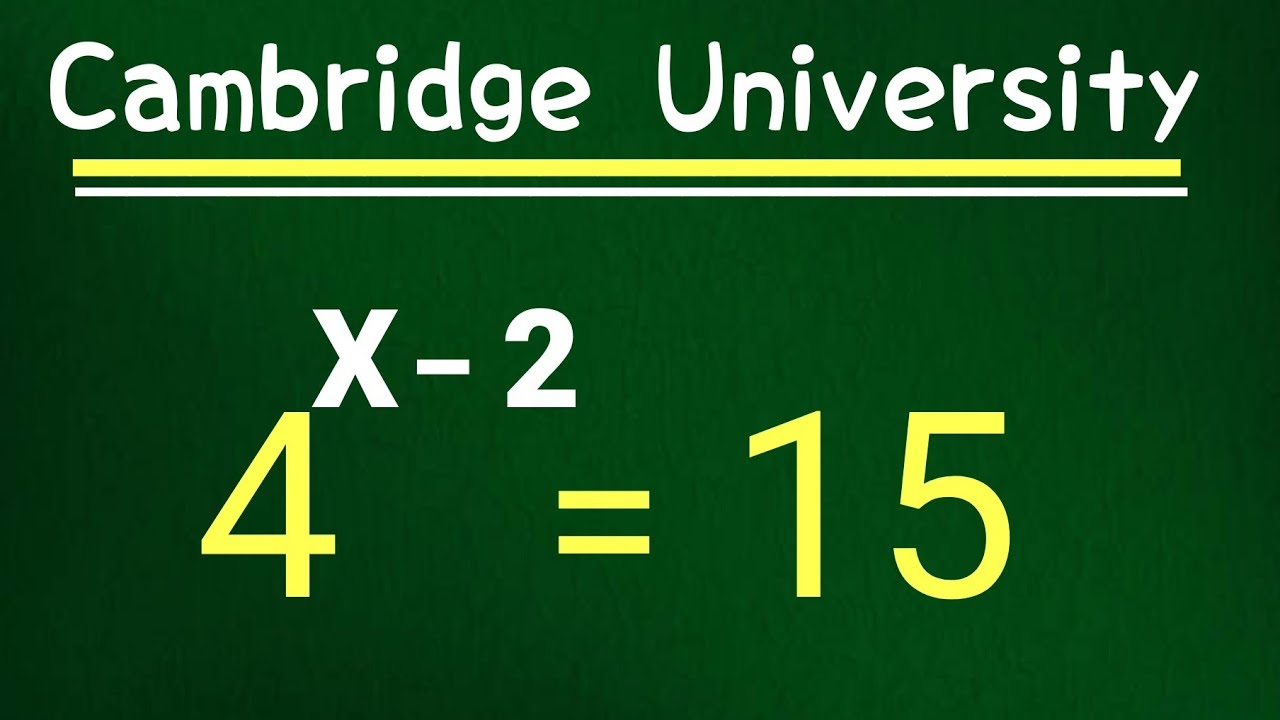 Germany | A Nice maths Olympiad exponential problem ? Solve for X #maths #algebra