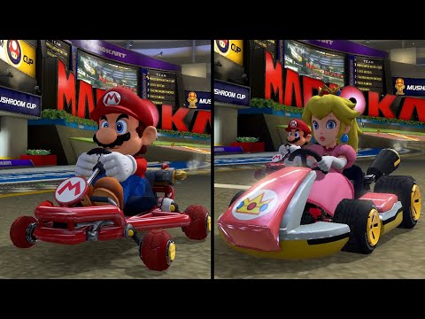 Mario Kart 8 Deluxe - Mushroom Cup 150cc (2 Players)