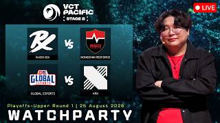 [🔴LIVE] - PRX vs NS, GE vs KRX | VCT Pacific 2026 Stage 2 — Playoffs | WATCHPARTY VALORANT