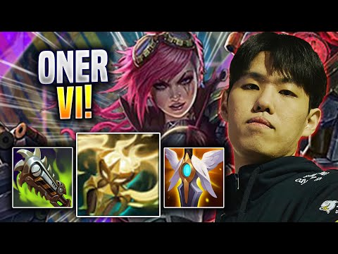 ONER IS A BEAST WITH VI! - T1 Oner Plays Vi JUNGLE vs Sylas! | Season 2023
