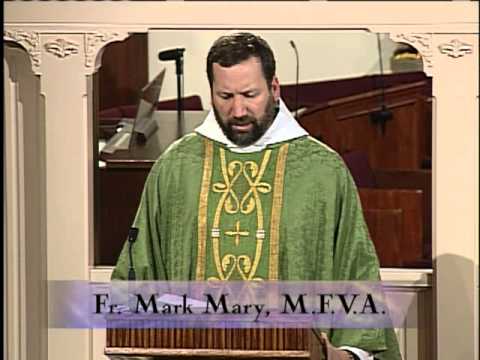 Homily 2013-01-15 - Fr Mark Mary MFVA - Weekday Mass