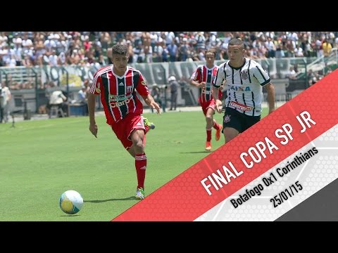 MELHORES MOMENTOS - Botafogo 0 x1 Corinthians - Copa SP Jr. - 25/01/15