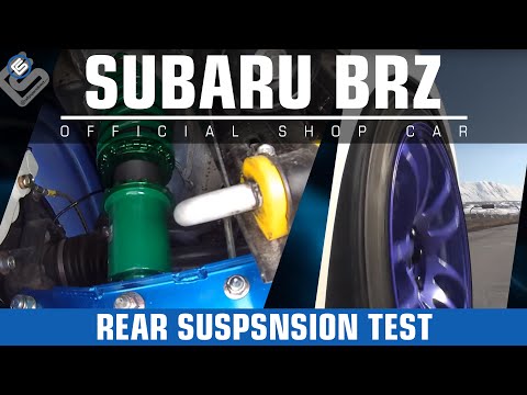 Albino Rhino Subaru BRZ Rear Suspension in ACTION! - RallySportDirect.com