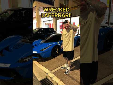 Thumbnail for I FOUND A WRECKED LAFERRARI! #ferrari #laferrari #matarmstrong by LaFerrari