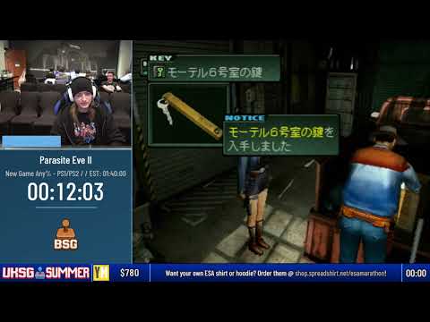 Summer '19 | Parasite Eve II | New Game Any% - PS1/PS2 | MrSilentVid | 1:30:23