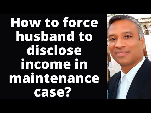 #476 - How to force husband to disclose income, assets, liabilities on affidavit in maintenance case