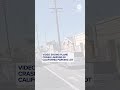 Small plane crash lands in Los Angeles parking lot - Video