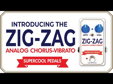 SuperCool Pedals ZIG-ZAG Analog Chorus/Vibrato image 4