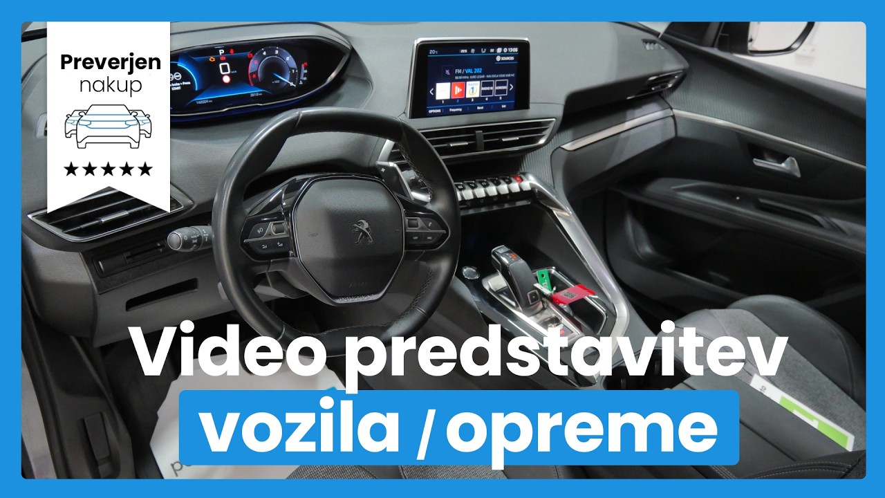 Peugeot 3008 1.5HDi EAT8 Allure - SLO - CARPLAY - NAVI