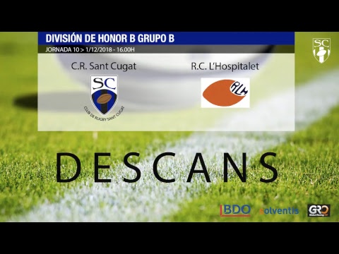 Senior DHB B Club Rugby Sant Cugat vs  R.C. L'Hospitalet - 1T