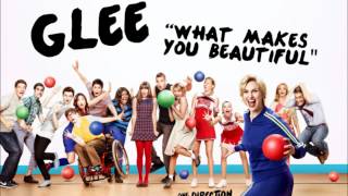 What Makes You Beautiful - Glee - One Direction (HD Full Studio)