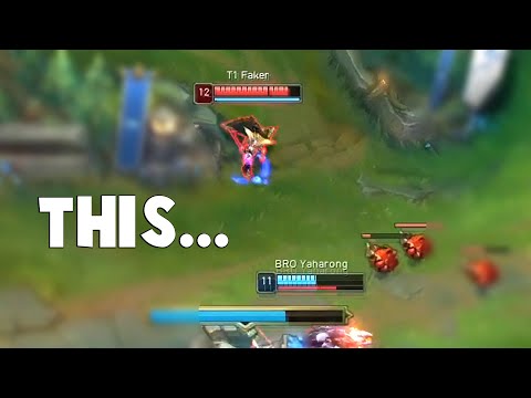 Here's FAKER BULLYING Renekton out of the Competitive Game | Funny LoL Series #921