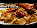 The BEST Southern Fried Cabbage with Sausage Recipe EVER!!! | Ray Mack's Kitchen and Grill