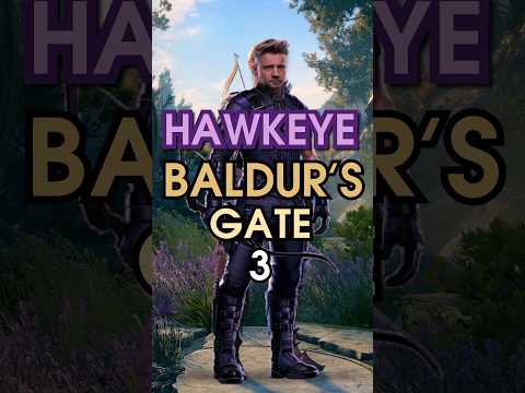 how to build HAWKEYE in Baldur's Gate 3 in 1min! - Ranger build #baldursgate3