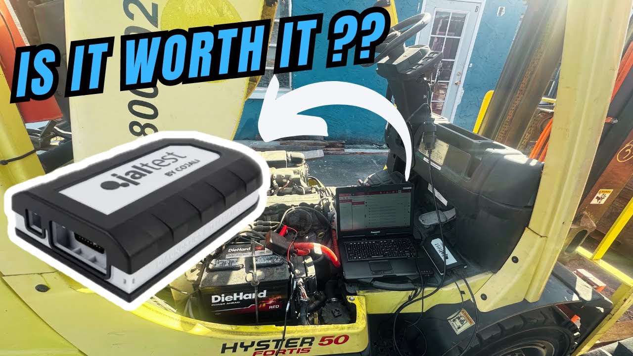 How To Use JALTEST diagnostics For Forklifts - IS IT WORTH IT??