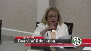 Board of Education - April 5, 2017