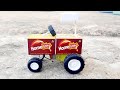 How To Make Matchbox Tractor Electric Tractor At Home DIY Tractor Matchbox Crafts