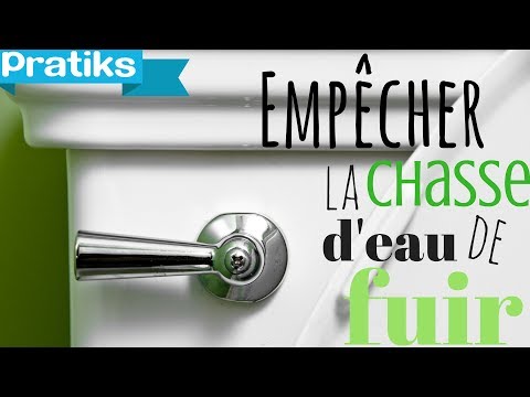 comment reparer chasse d'eau murale