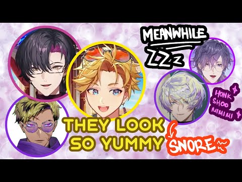 KRISIS compare fan mascots to food while the others fall asleep