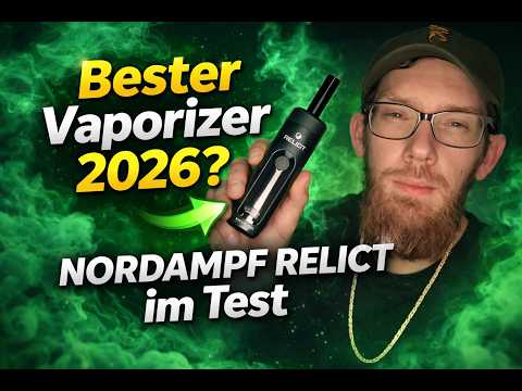 Bester Vaporizer 2026? Norddampf RELICT im Test - Growbert
