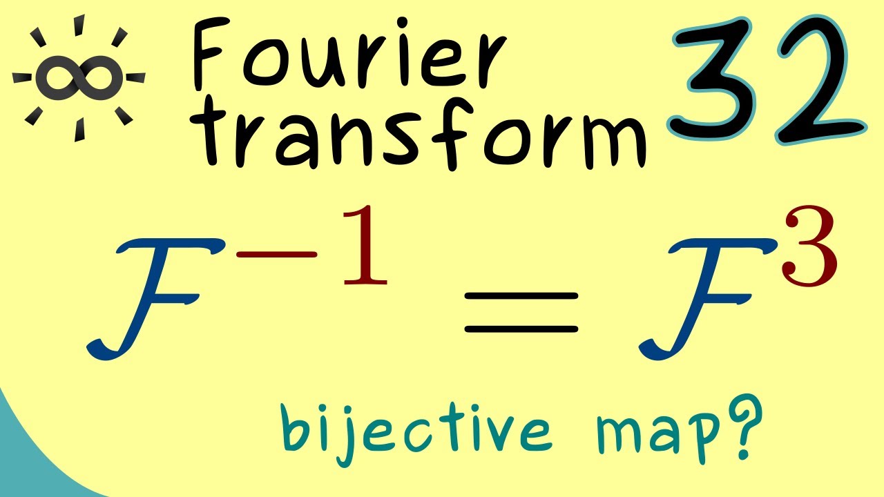 Fourier Transform 32 | Isomorphism on Schwartz Space