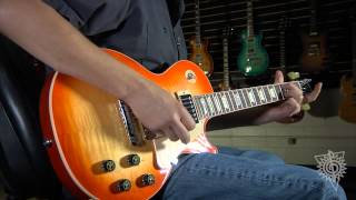 Video thumbnail for Gibson Les Paul Peace 2014 Electric Guitar - NAMM 2014 by Musician's Friend