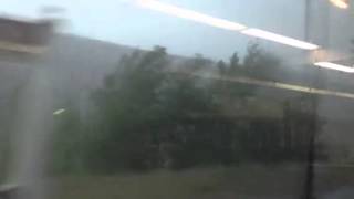 Hard rain in Lawrence