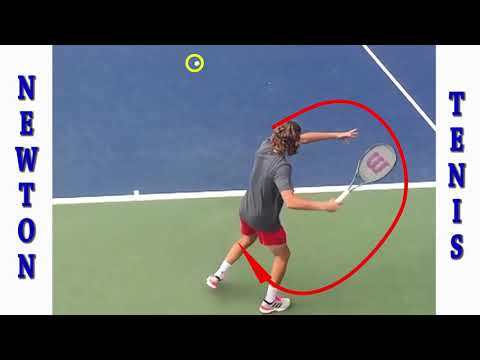 Newton Tenis - Mecânica moderna do forehand