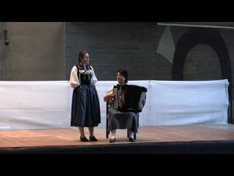 Sabrina Bolliger am Eidg. Jodlerfest in Zug: Es Jödeli