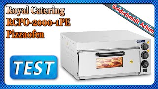 Royal Catering RCPO-2000-1PE Pizzaofen 2023