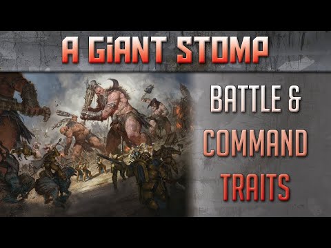 Sons of Behemat Battle & Command Traits - Sons of Behemat in AOS 3.0