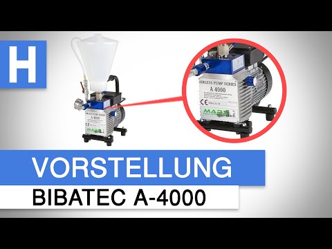 BIBATEC A-4000 - Güntiges Airless Spritzgerät für den ambitionierten Anwender!