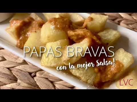 CÓMO HACER PAPAS BRAVAS con la MEJOR SALSA! 😃 patatas bravas fáciles #patatasfritas #papas #receta