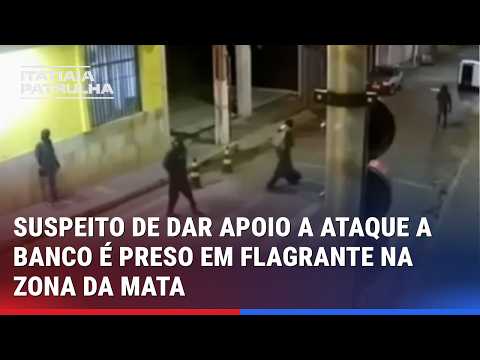 POLÍCIA PRENDE QUARTO SUSPEITO DE PARTICIPAR DE ASSALTO A BANCO EM GUIDOVAL-MG