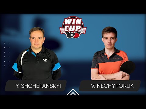 00:45 Yurii Shchepanskyi - Vadym Nechyporuk West 6 WIN CUP 12.12.2023 | TABLE TENNIS WINCUP